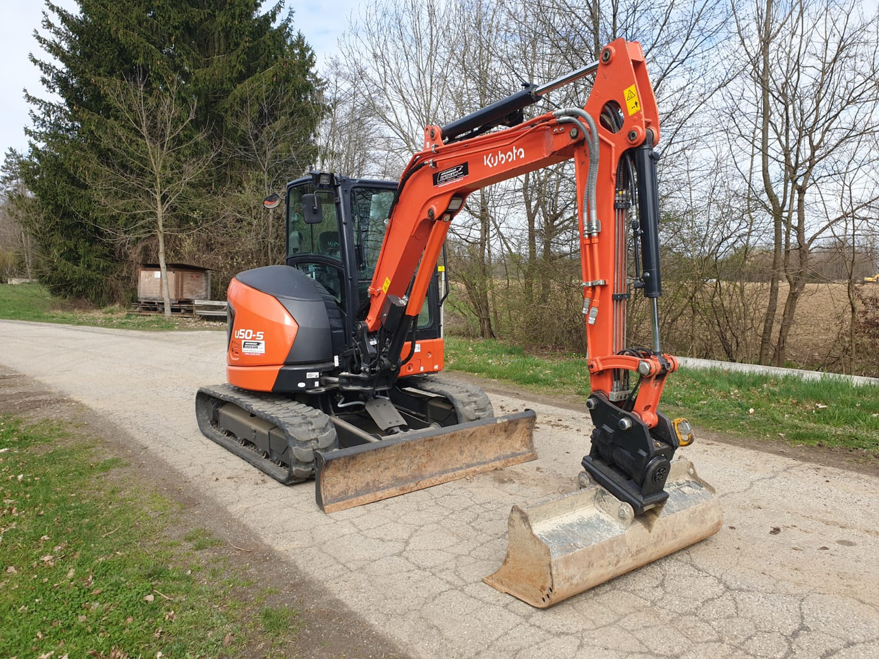KUBOTA U 50-5 - حفارة مُصَّغرة: صورة 4 KUBOTA U 50-5 - حفارة مُصَّغرة: صورة 4