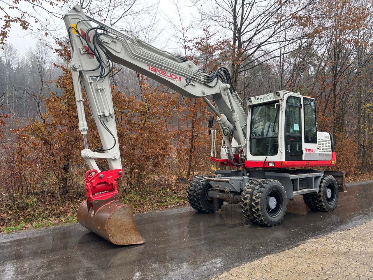 TAKEUCHI TB 1160 W - حفارة دولاب: صورة 3 TAKEUCHI TB 1160 W - حفارة دولاب: صورة 3