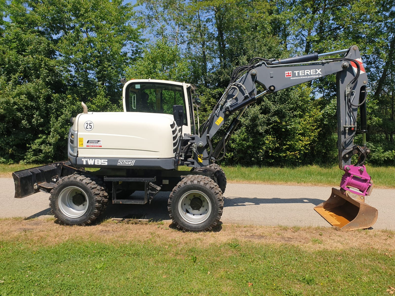 Terex TW 85 - حفارة دولاب: صورة 2 Terex TW 85 - حفارة دولاب: صورة 2