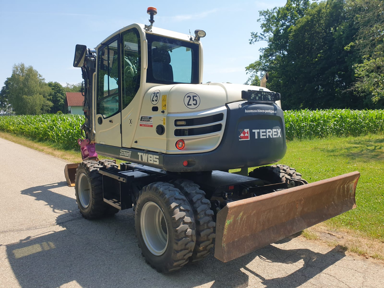 Terex TW 85 - حفارة دولاب: صورة 5 Terex TW 85 - حفارة دولاب: صورة 5