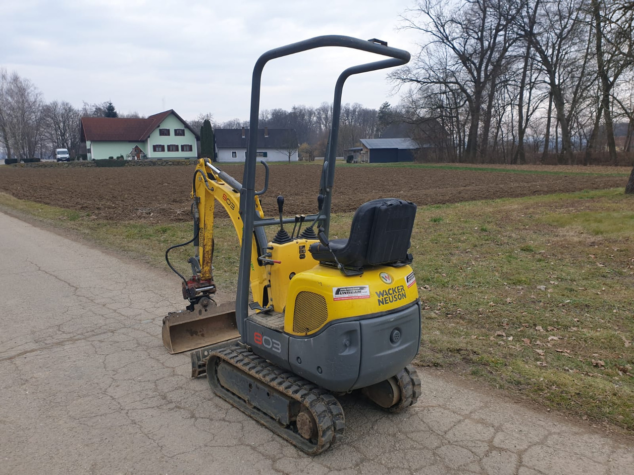 Wacker Neuson 803 - حفارة مُصَّغرة: صورة 5 Wacker Neuson 803 - حفارة مُصَّغرة: صورة 5