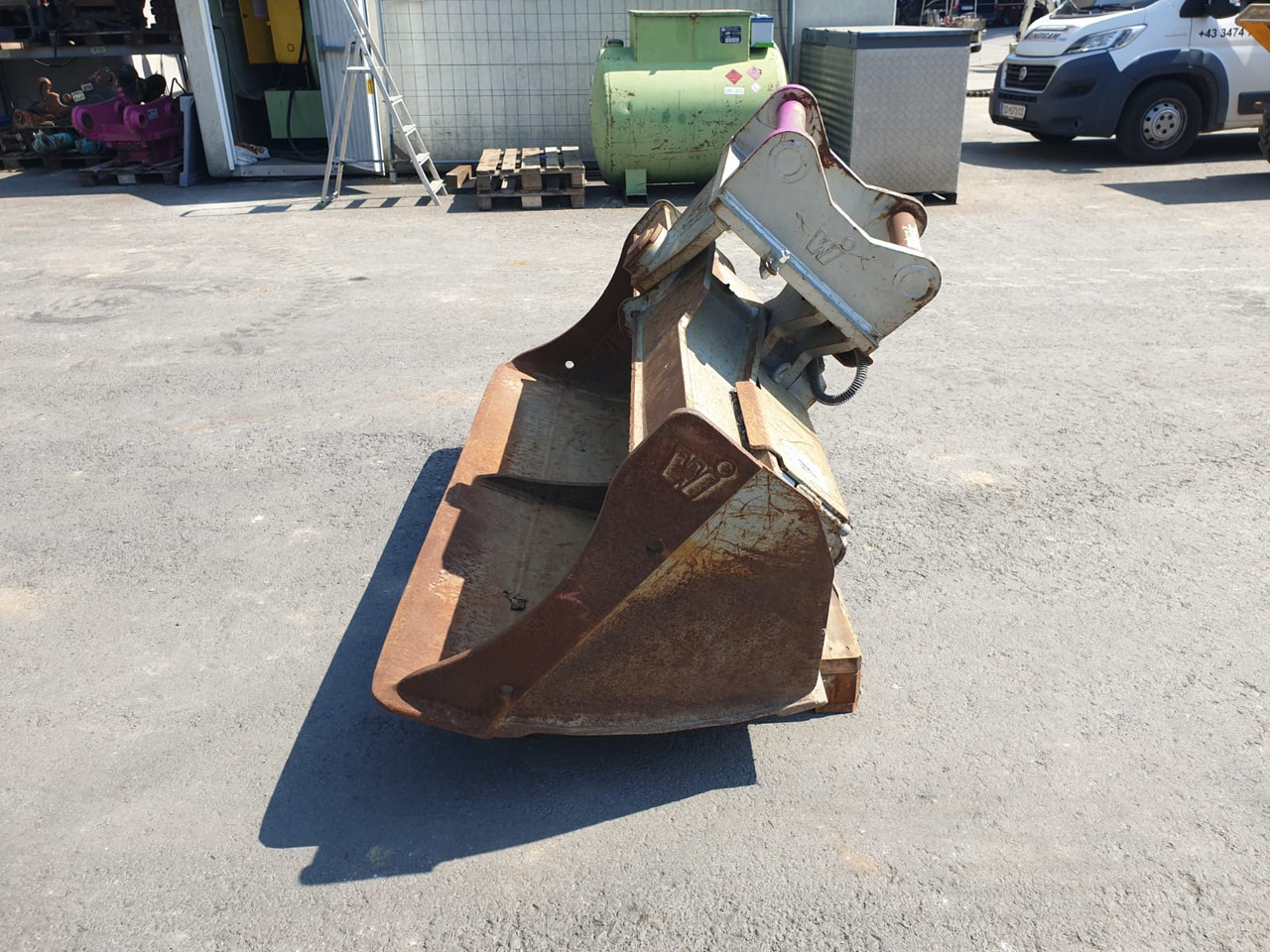 Winkelbauer Ditch-cleaning-bucket 180 cm - بكت حفار - حفار زحاف: صورة 2 Winkelbauer Ditch-cleaning-bucket 180 cm - بكت حفار - حفار زحاف: صورة 2