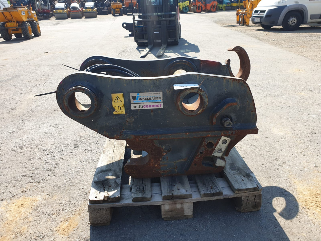 Winkelbauer XL - قارنة توصيل هيدروليكي - حفارة مُصَّغرة: صورة 2 Winkelbauer XL - قارنة توصيل هيدروليكي - حفارة مُصَّغرة: صورة 2