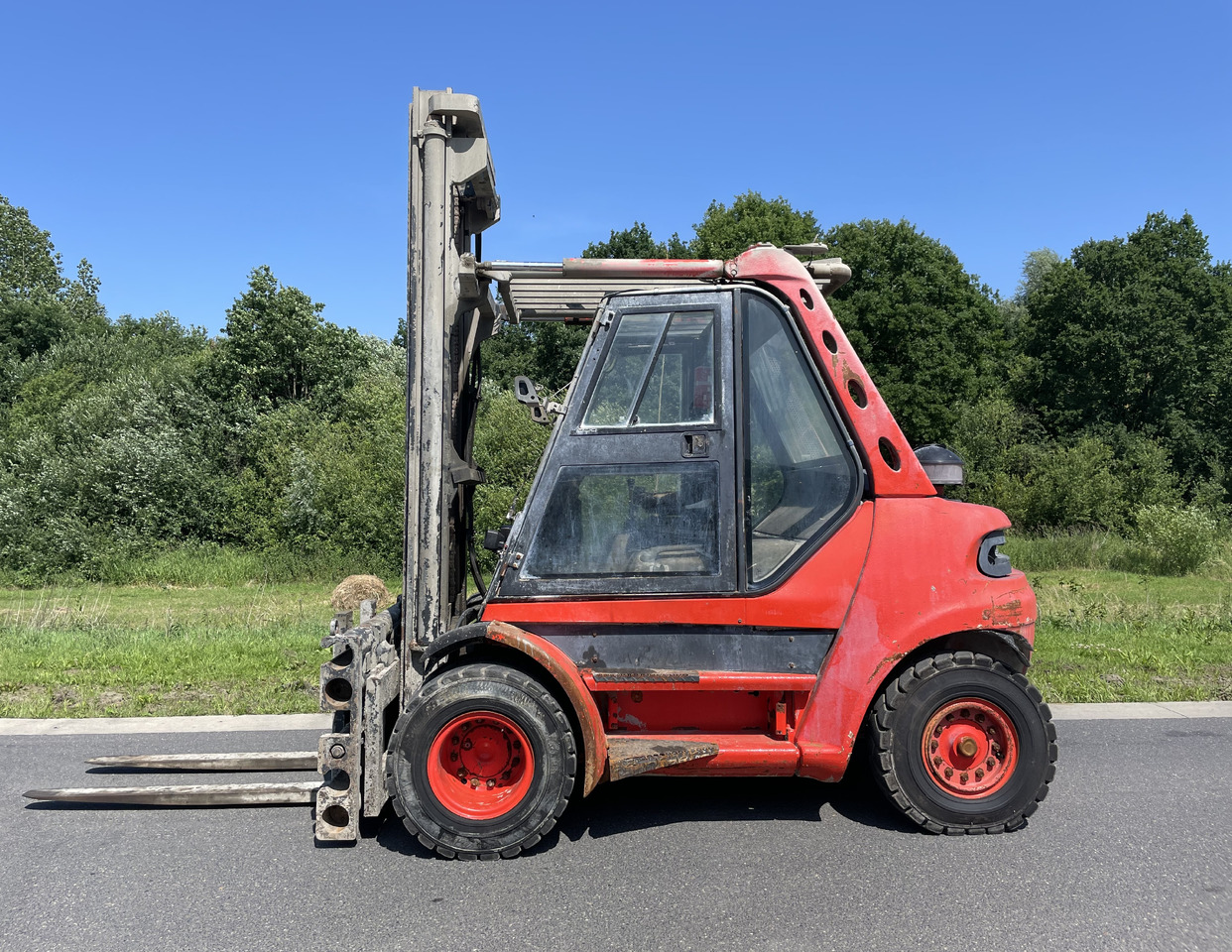 Linde H80D - رافعة شوكية ديزل: صورة 1 Linde H80D - رافعة شوكية ديزل: صورة 1