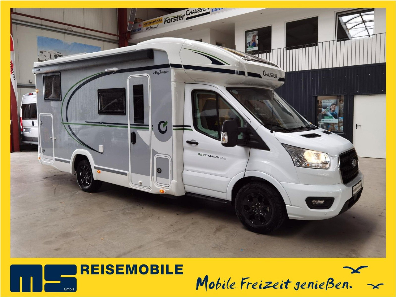 Chausson 627 TITANIUM / - 2026 - / EINZELBETTEN & HUBBETT - موتر هوم شبه متكامل: صورة 1 Chausson 627 TITANIUM / - 2026 - / EINZELBETTEN & HUBBETT - موتر هوم شبه متكامل: صورة 1