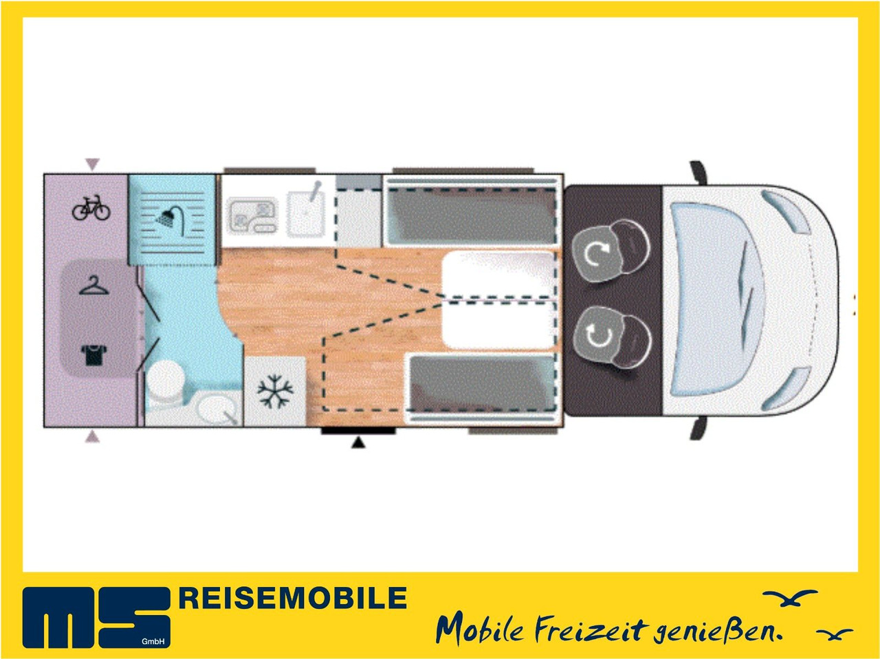 Chausson 630 TITANIUM / - 2026 - / EINZEL.- HUBBETTEN - موتر هوم شبه متكامل: صورة 2 Chausson 630 TITANIUM / - 2026 - / EINZEL.- HUBBETTEN - موتر هوم شبه متكامل: صورة 2