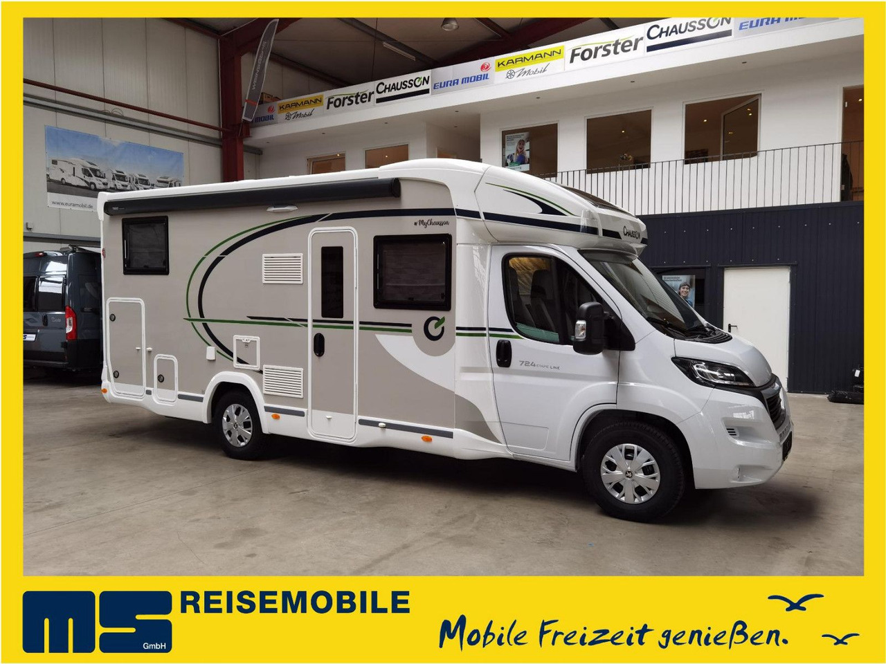 Chausson 724 ETAPE - LINE /140PS /ZUBEHÖR & CONNECT PAKET - موتر هوم شبه متكامل: صورة 1 Chausson 724 ETAPE - LINE /140PS /ZUBEHÖR & CONNECT PAKET - موتر هوم شبه متكامل: صورة 1