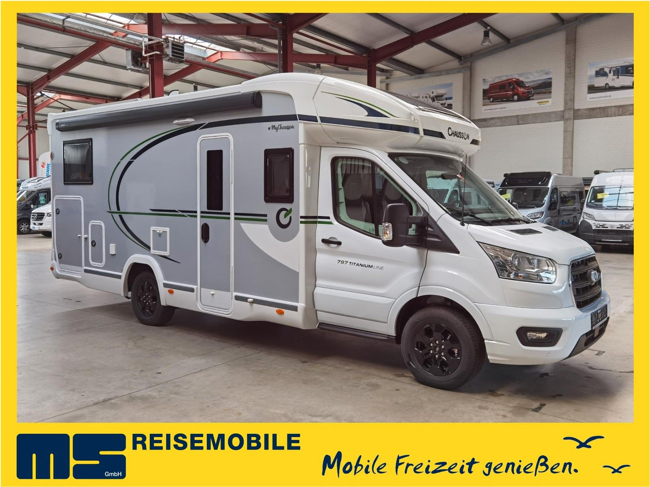 Chausson 797 TITANIUM / - 2026 - / EINZELBETTEN & HUBBETT - موتر هوم شبه متكامل: صورة 1 Chausson 797 TITANIUM / - 2026 - / EINZELBETTEN & HUBBETT - موتر هوم شبه متكامل: صورة 1