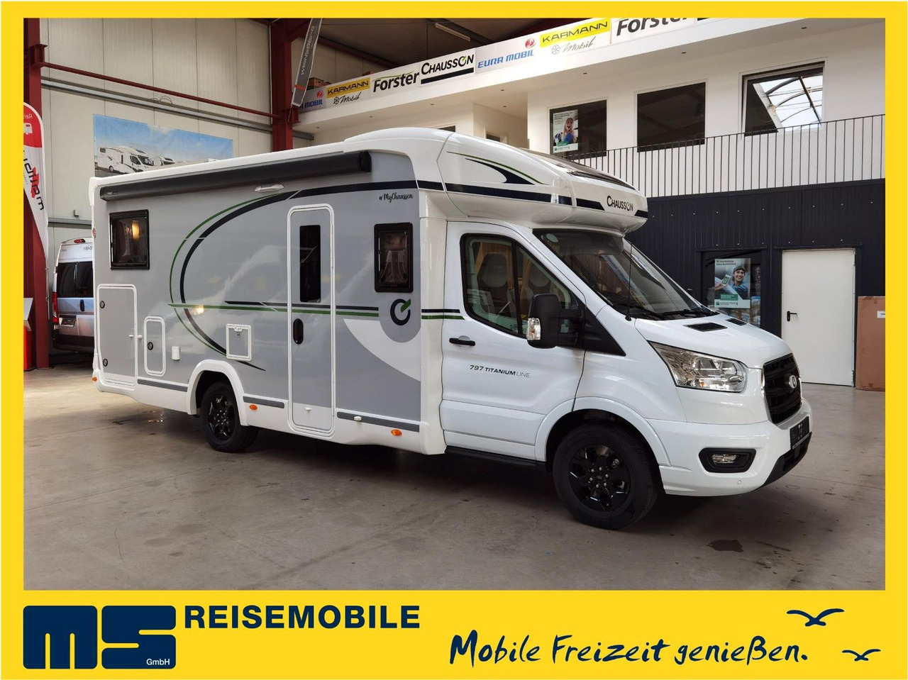 Chausson 797 TITANIUM / - 2026 - / EINZELBETTEN & HUBBETT - موتر هوم شبه متكامل: صورة 1 Chausson 797 TITANIUM / - 2026 - / EINZELBETTEN & HUBBETT - موتر هوم شبه متكامل: صورة 1