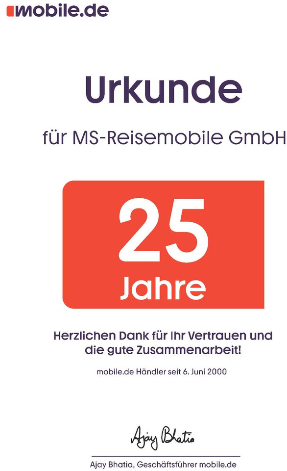 كرفان فان Chausson V594 FIRST LINE/ -2026- / 140PS / ZUBEHÖR -PAKET: صورة 27 كرفان فان Chausson V594 FIRST LINE/ -2026- / 140PS / ZUBEHÖR -PAKET: صورة 27