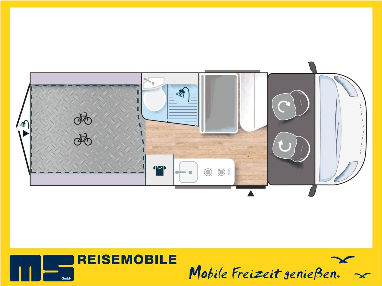 Chausson V690 SPORT LINE / 140PS-8G / XL -HUBBETT E.-BIKE - كرفان فان: صورة 2 Chausson V690 SPORT LINE / 140PS-8G / XL -HUBBETT E.-BIKE - كرفان فان: صورة 2
