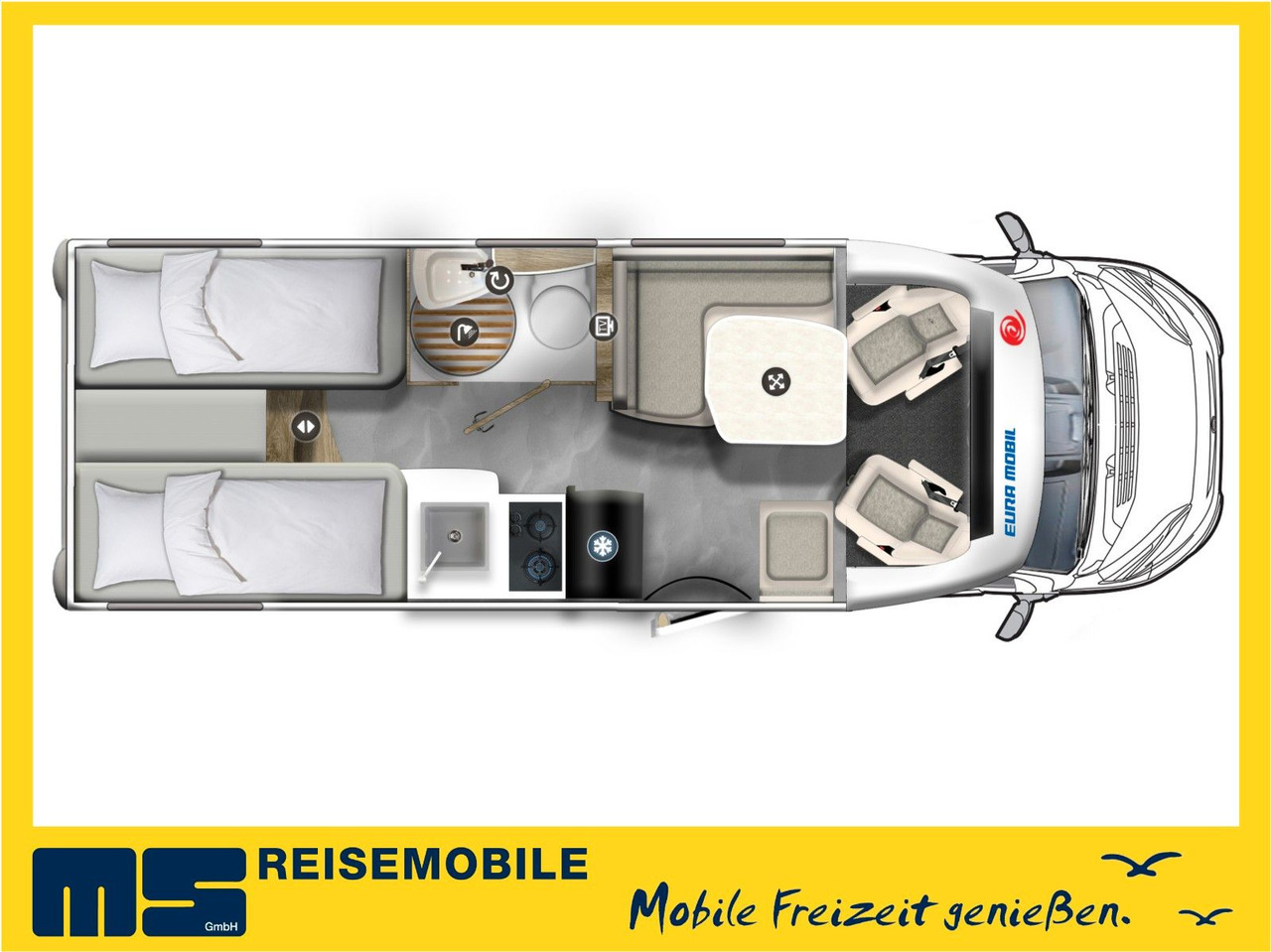 Eura Mobil PROFILA T 660 EB / -2025-/ 140PS / MONDIAL-PAKET - موتر هوم شبه متكامل: صورة 2 Eura Mobil PROFILA T 660 EB / -2025-/ 140PS / MONDIAL-PAKET - موتر هوم شبه متكامل: صورة 2