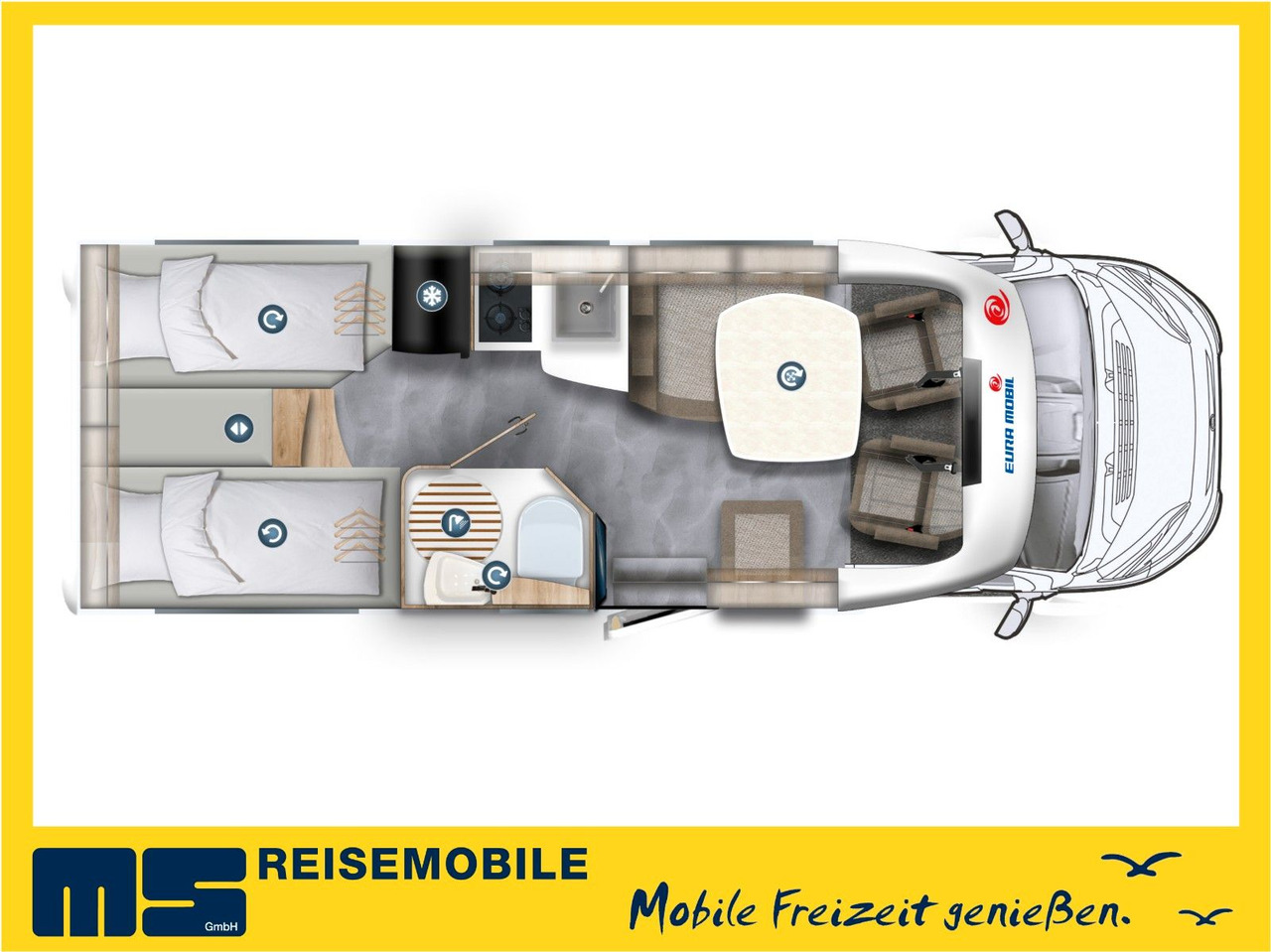 Eura Mobil PROFILA T 695 EB /-2025-/ MONDIAL / EINZELBETTEN - موتر هوم شبه متكامل: صورة 2 Eura Mobil PROFILA T 695 EB /-2025-/ MONDIAL / EINZELBETTEN - موتر هوم شبه متكامل: صورة 2