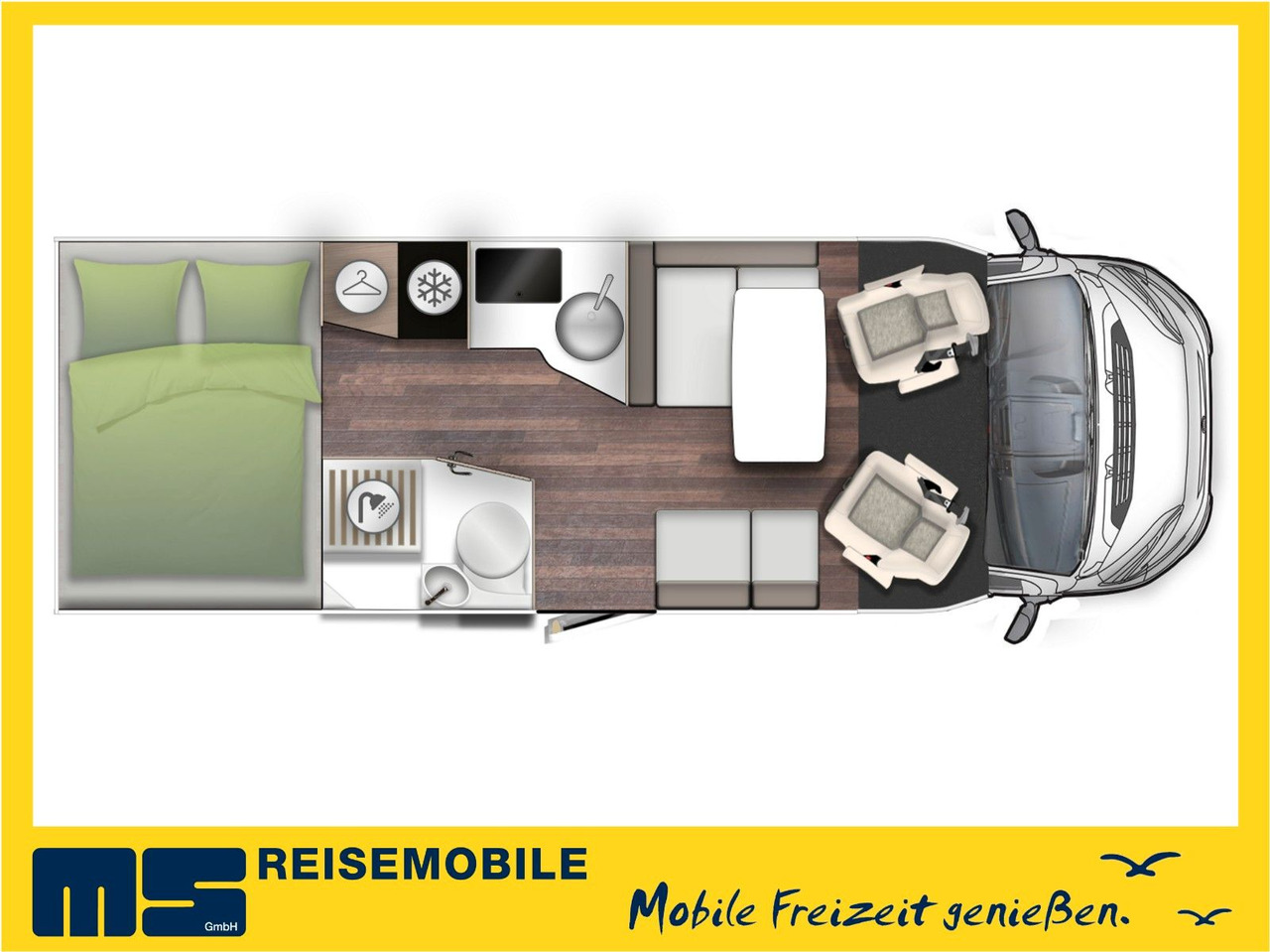 Forster T 699 HB / 140PS / HUBBETT & HECKBETT - موتر هوم شبه متكامل: صورة 2 Forster T 699 HB / 140PS / HUBBETT & HECKBETT - موتر هوم شبه متكامل: صورة 2