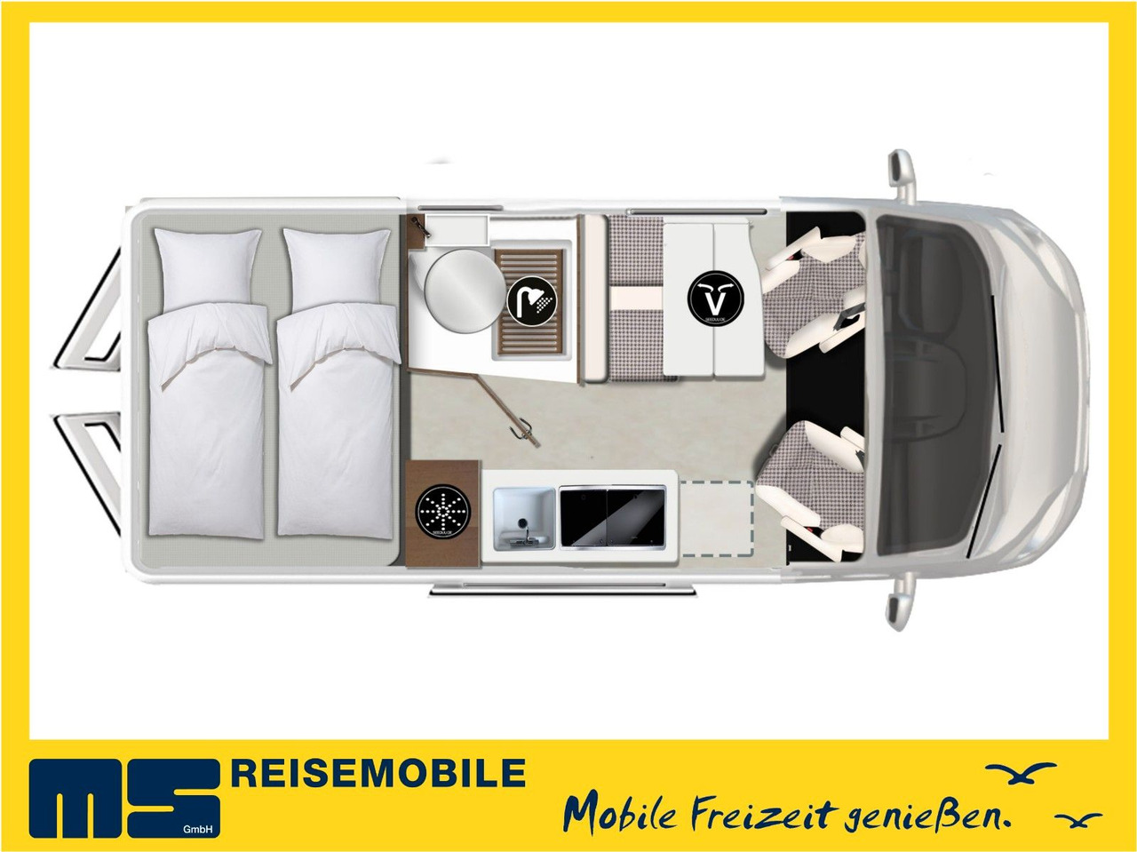 Karmann DAVIS 590 LIFESTYLE / 140PS / SKY-ROOF & ALU - كرفان فان: صورة 2 Karmann DAVIS 590 LIFESTYLE / 140PS / SKY-ROOF & ALU - كرفان فان: صورة 2