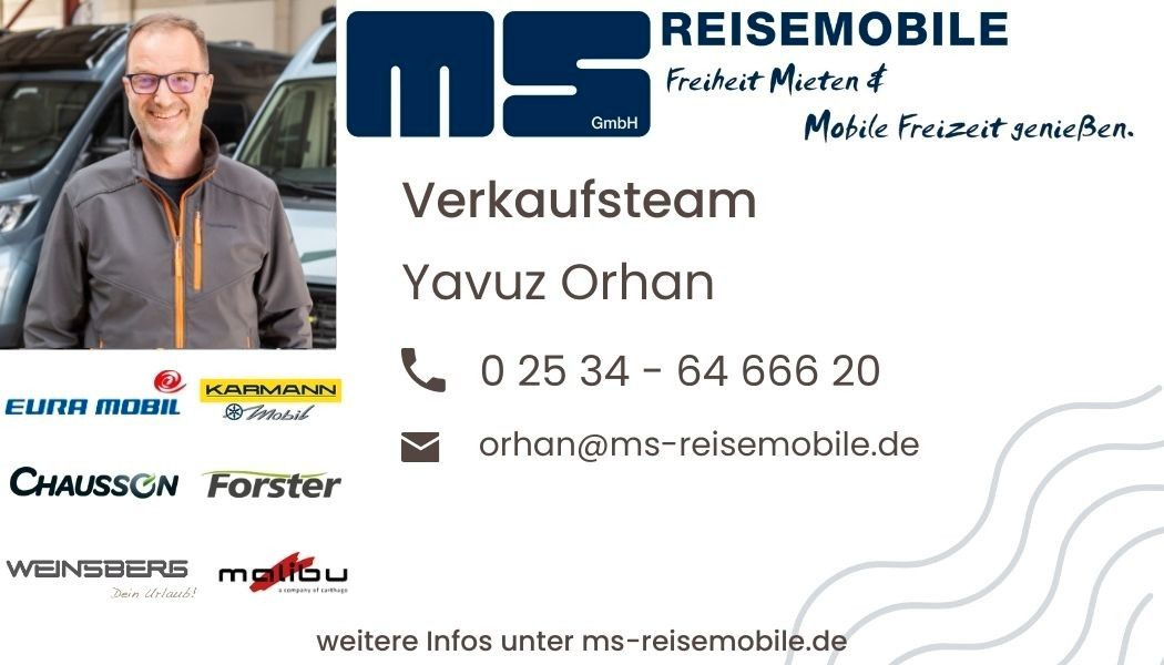 Karmann DAVIS 590 TRENDSTYLE /-2025-/ 140PS /PLUS- PAKET - كرفان فان: صورة 3 Karmann DAVIS 590 TRENDSTYLE /-2025-/ 140PS /PLUS- PAKET - كرفان فان: صورة 3