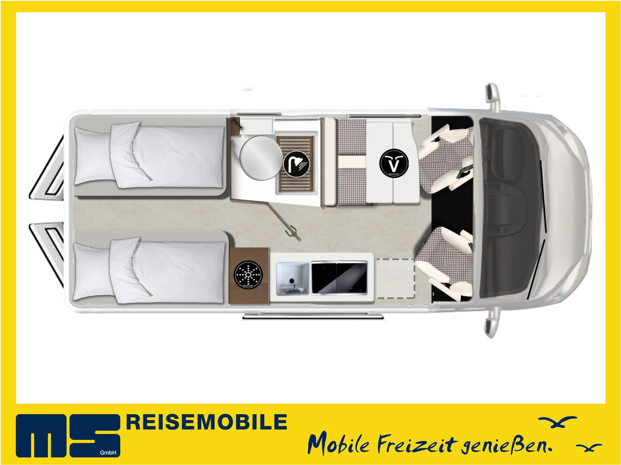Karmann DAVIS 620 LIFESTYLE/-MODELL 2026- / EINZELBETTEN - كرفان فان: صورة 1 Karmann DAVIS 620 LIFESTYLE/-MODELL 2026- / EINZELBETTEN - كرفان فان: صورة 1