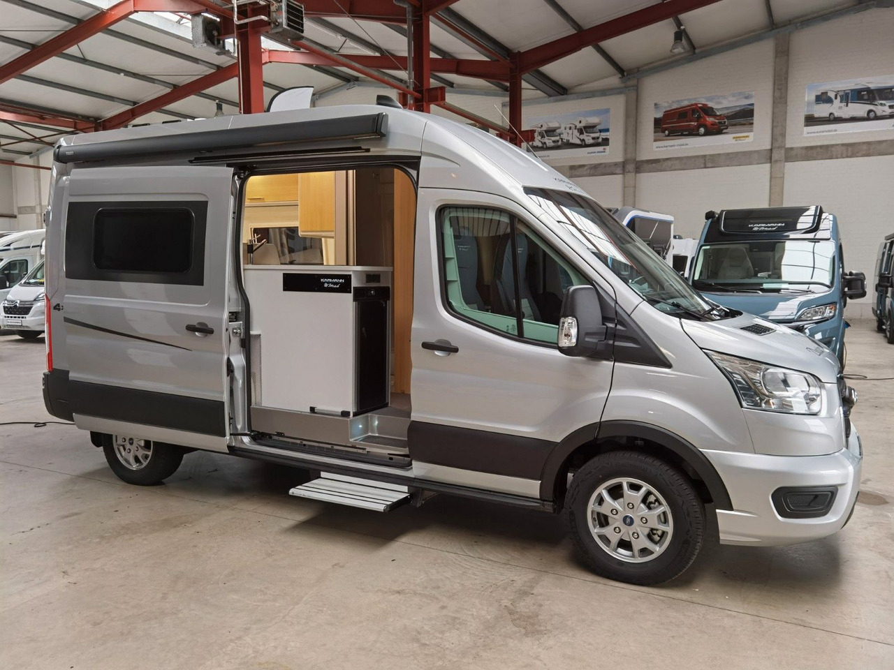 كرفان فان Karmann DEXTER 570 / 170PS-4x4 /SOLAR/ AHK/ EINZELBETTEN: صورة 7