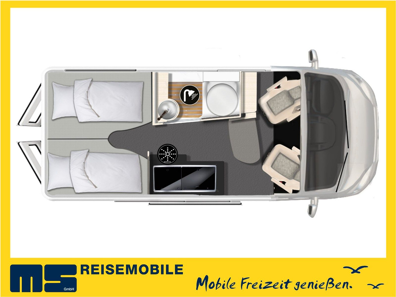 Karmann DEXTER 600 / -2026-/ EINZELBETTEN & BAR-VERSION - كرفان فان: صورة 2 Karmann DEXTER 600 / -2026-/ EINZELBETTEN & BAR-VERSION - كرفان فان: صورة 2