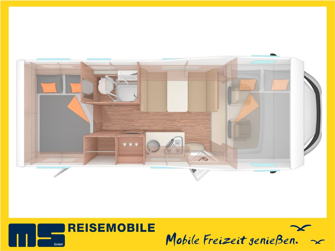 Weinsberg CARAHOME 650 DG / 140 PS / TOP - AUSSTATTUNG - موتر هوم سقف عالي: صورة 2 Weinsberg CARAHOME 650 DG / 140 PS / TOP - AUSSTATTUNG - موتر هوم سقف عالي: صورة 2