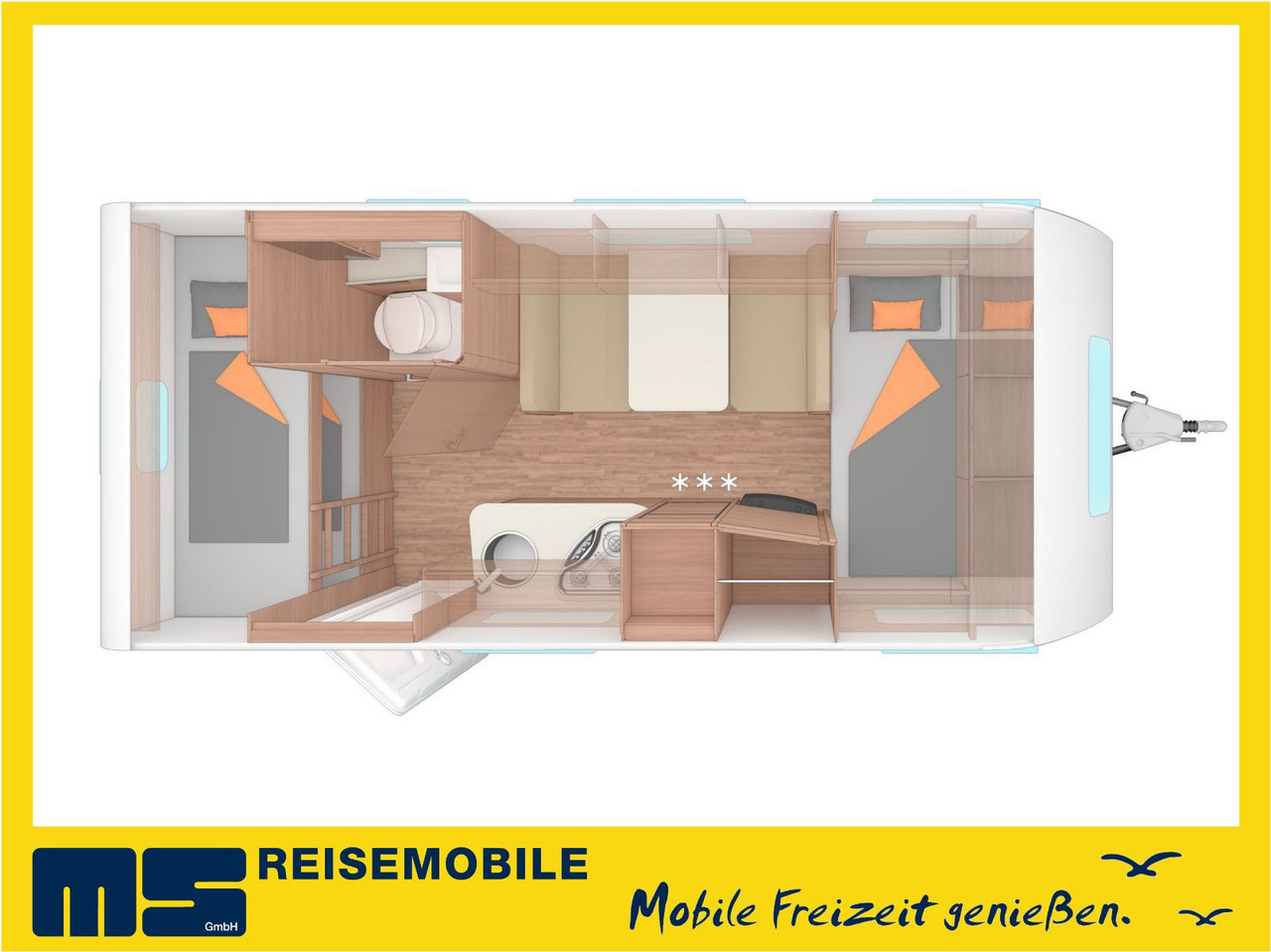 Weinsberg CARAONE 480 QDK / MODELL 2026 / ETAGENBETTEN - كرفان سحب: صورة 1 Weinsberg CARAONE 480 QDK / MODELL 2026 / ETAGENBETTEN - كرفان سحب: صورة 1
