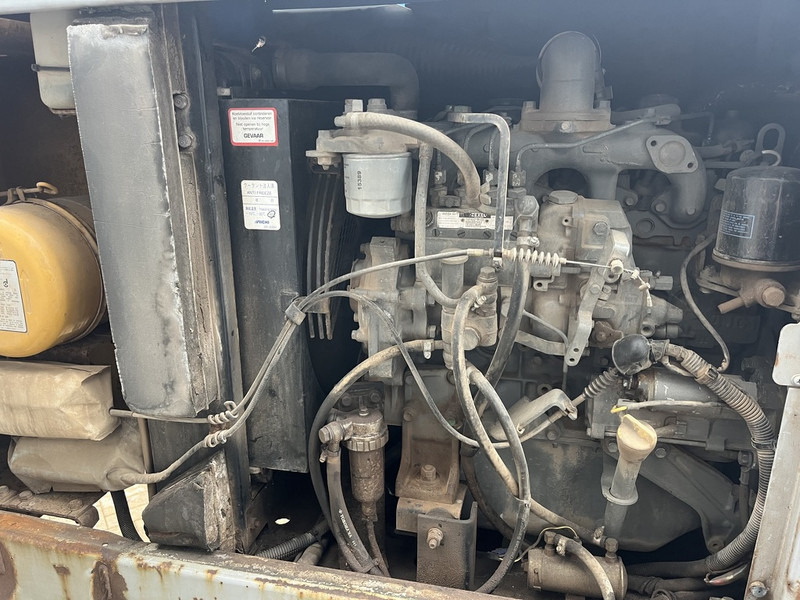 رافعة سلة تلسكوبية Aichi SR18A telescoop hoogwerker ISUZU diesel rubber pads 2007 AICHI: صورة 9