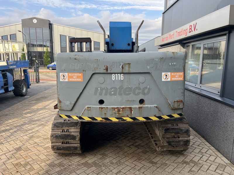 رافعة سلة تلسكوبية Aichi SR18A telescoop hoogwerker ISUZU diesel rubber pads 2007 AICHI: صورة 7