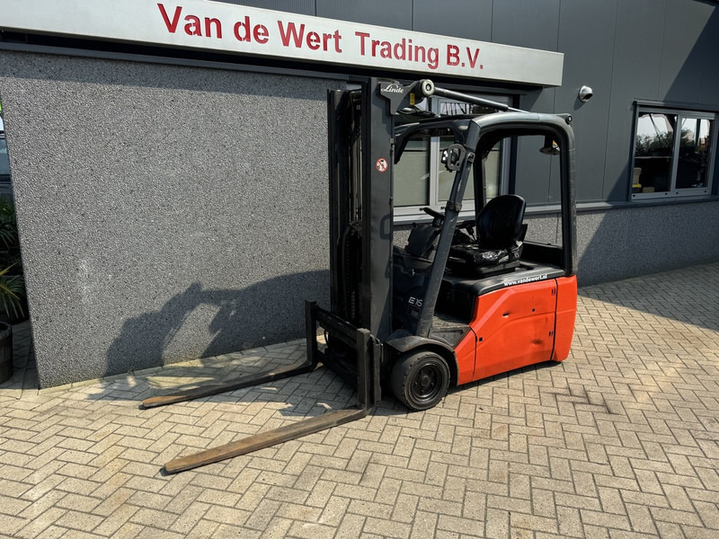 رافعة شوكية كهربائية Linde Linde E16-01 Triplo 435 Freelift/Sideshift Elektrisch 2014: صورة 6 رافعة شوكية كهربائية Linde Linde E16-01 Triplo 435 Freelift/Sideshift Elektrisch 2014: صورة 6