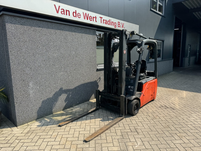 رافعة شوكية كهربائية Linde Linde E16-01 Triplo 435 Freelift/Sideshift Elektrisch 2014: صورة 7 رافعة شوكية كهربائية Linde Linde E16-01 Triplo 435 Freelift/Sideshift Elektrisch 2014: صورة 7