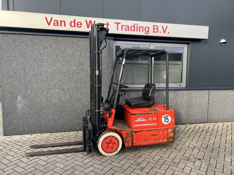 Linde e14 Heftruck Linde E14 Triplo 550 Freelift/Sideshift elektrisch - رافعة شوكية كهربائية: صورة 2 Linde e14 Heftruck Linde E14 Triplo 550 Freelift/Sideshift elektrisch - رافعة شوكية كهربائية: صورة 2