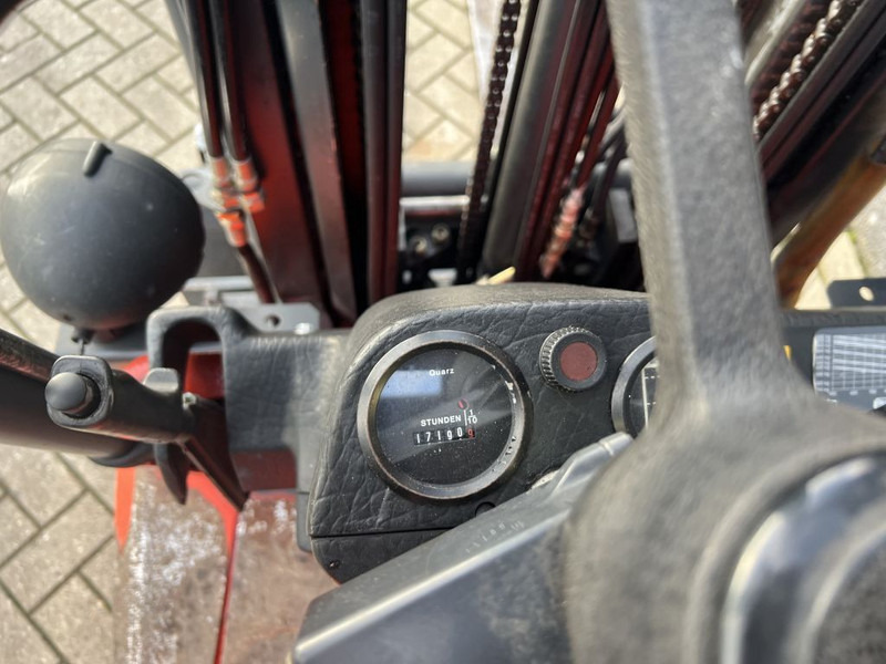 رافعة شوكية كهربائية Linde e14 Heftruck Linde E14 Triplo 550 Freelift/Sideshift elektrisch: صورة 13