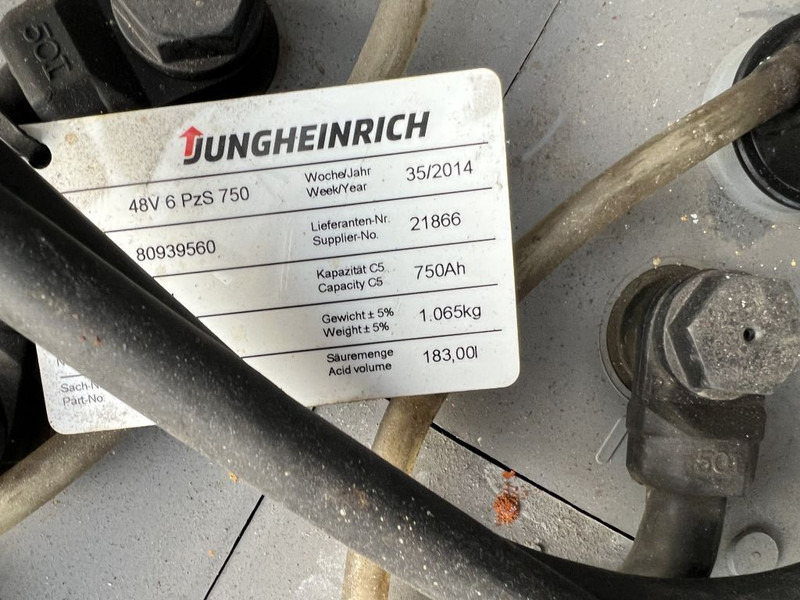 رافعة شوكية كهربائية Still R20-20P Heftruck Still R20-20P Duplo 340 freelift/sideshift elektrisch 2006 Accu 2014: صورة 16