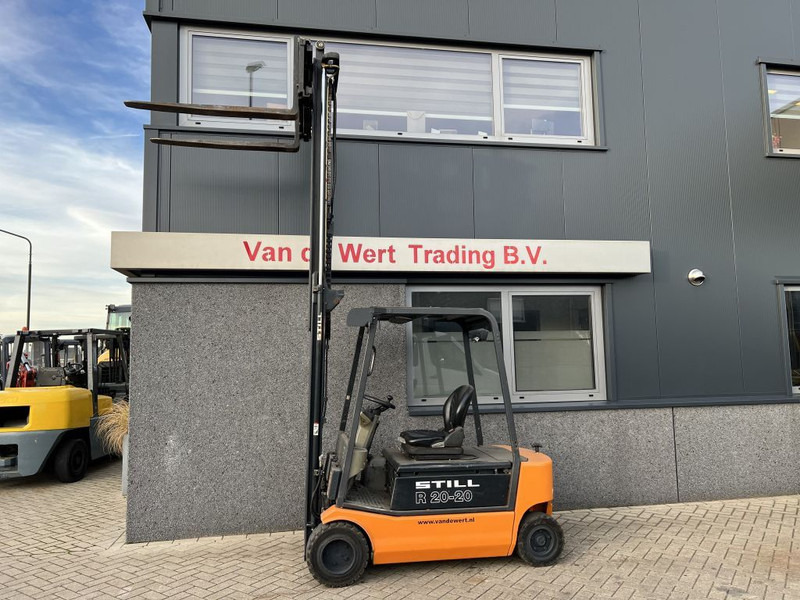 رافعة شوكية كهربائية Still R20-20P Heftruck Still R20-20P Duplo 340 freelift/sideshift elektrisch 2006 Accu 2014: صورة 8