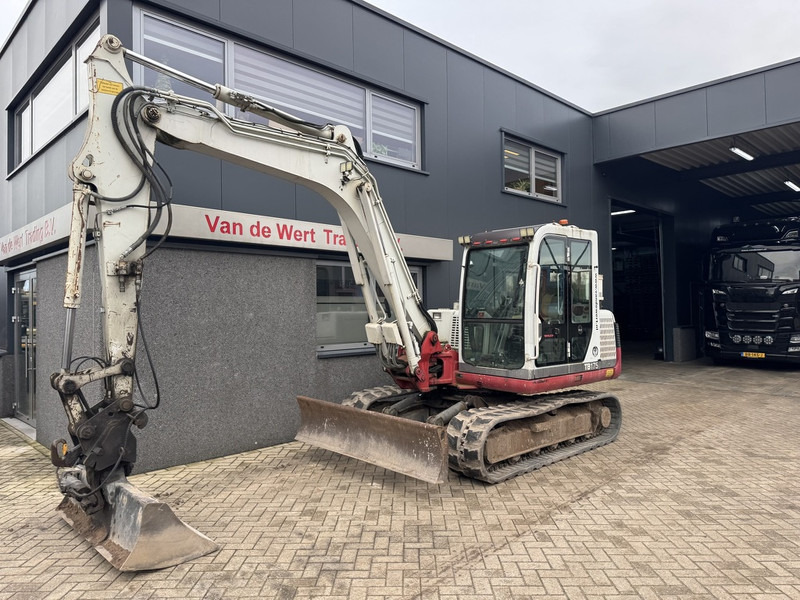 Takeuchi TB175 Graafmachine Rups 2008 Yanmar Diesel inclusief 5 bakken + palletvork - حفار زحاف: صورة 2 Takeuchi TB175 Graafmachine Rups 2008 Yanmar Diesel inclusief 5 bakken + palletvork - حفار زحاف: صورة 2