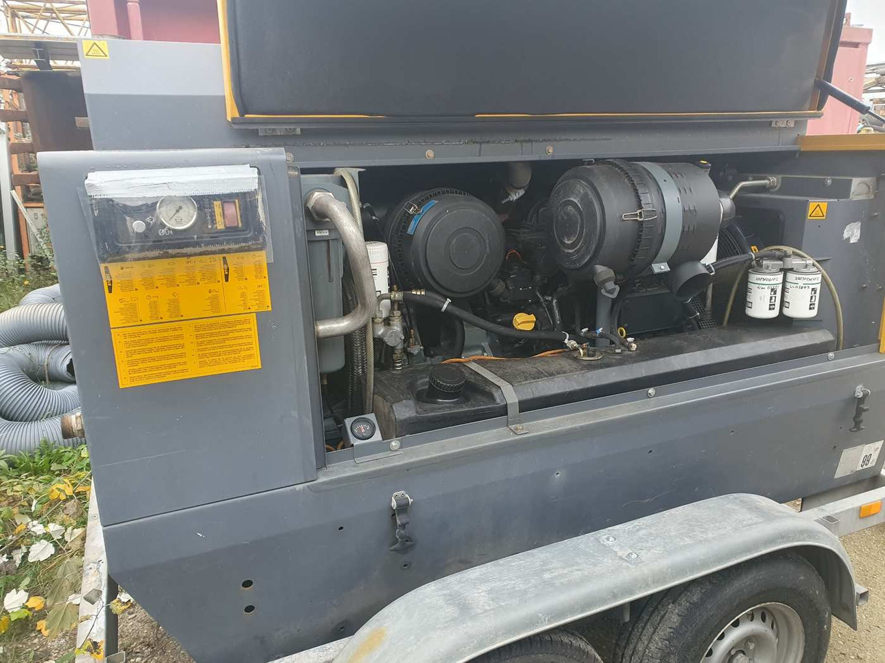 Atlas Copco XAS 186 air compressor  - الضاغط: صورة 1 Atlas Copco XAS 186 air compressor  - الضاغط: صورة 1