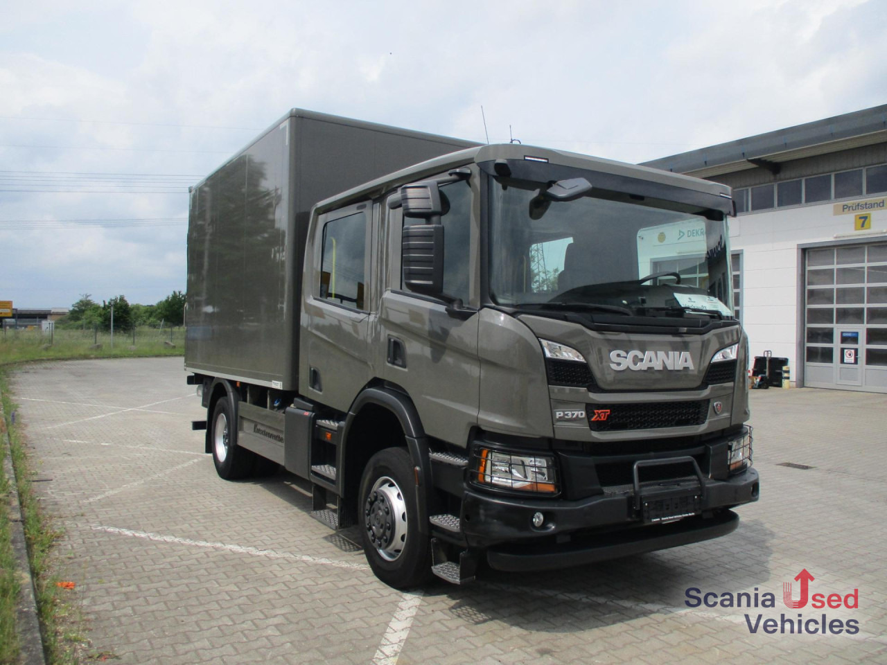 شاحنة مقفلة SCANIA P 370 B4x4HA Koffer mit Lbw.: صورة 11