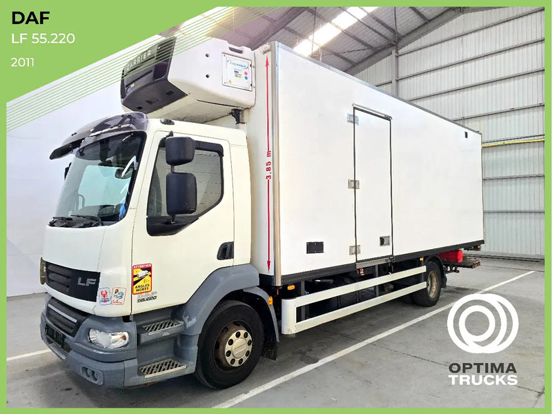 DAF LF 55.220 EURO 5 / CARRIER / MULTITEMPERATUUR / DHOLLANDIA 1500kg - شاحنة الفريزر: صورة 1 DAF LF 55.220 EURO 5 / CARRIER / MULTITEMPERATUUR / DHOLLANDIA 1500kg - شاحنة الفريزر: صورة 1