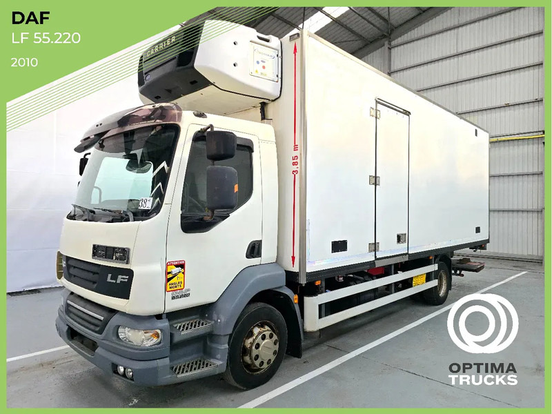 DAF LF 55.220 EURO 5 / CARRIER / MULTITEMPERATUUR / DHOLLANDIA - شاحنة الفريزر: صورة 1 DAF LF 55.220 EURO 5 / CARRIER / MULTITEMPERATUUR / DHOLLANDIA - شاحنة الفريزر: صورة 1
