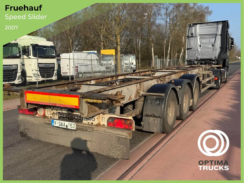 Fruehauf Containertransport - نصف مقطورة لنقل الحاويات: صورة 1 Fruehauf Containertransport - نصف مقطورة لنقل الحاويات: صورة 1