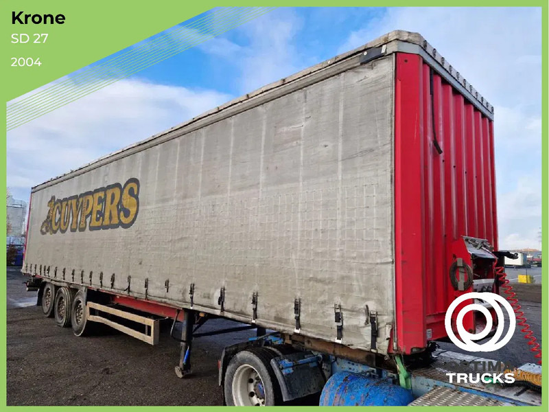 Krone SD 27 / HUBDACH / TOIT LEVANT / HEFDAK / COIL / COILMULDE / FOSSE Á BOBINE - نصف مقطورة ستارة: صورة 1 Krone SD 27 / HUBDACH / TOIT LEVANT / HEFDAK / COIL / COILMULDE / FOSSE Á BOBINE - نصف مقطورة ستارة: صورة 1