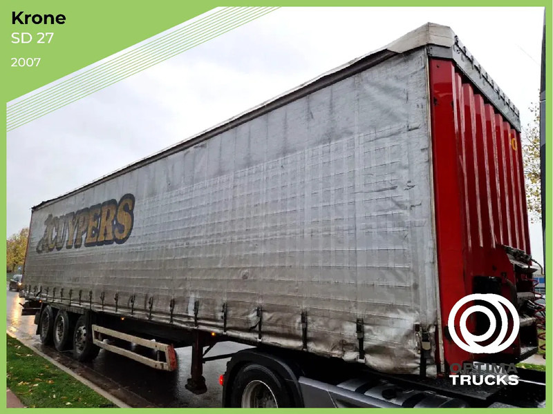 Krone SD 27 / HUBDACH / TOIT LEVANT / HEFDAK / COIL / COILMULDE / FOSSE Á BOBINE - نصف مقطورة ستارة: صورة 1 Krone SD 27 / HUBDACH / TOIT LEVANT / HEFDAK / COIL / COILMULDE / FOSSE Á BOBINE - نصف مقطورة ستارة: صورة 1