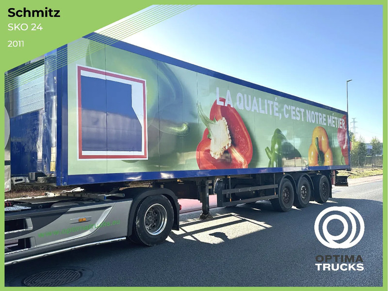 Schmitz Cargobull SKO 24 - نصف مقطورة صندوق مغلق: صورة 1 Schmitz Cargobull SKO 24 - نصف مقطورة صندوق مغلق: صورة 1