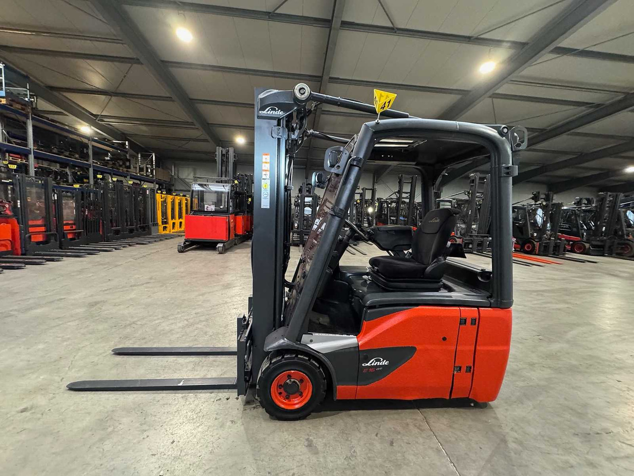 01/2021 SERVICE + UVV 12/2026 LINDE E16-02 EVO 1.600KG TRIPLEX 462CM - رافعة شوكية: صورة 2 01/2021 SERVICE + UVV 12/2026 LINDE E16-02 EVO 1.600KG TRIPLEX 462CM - رافعة شوكية: صورة 2