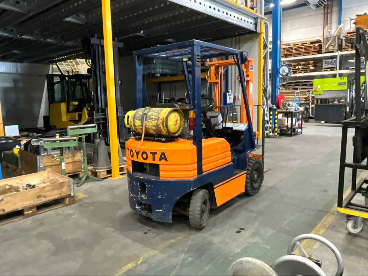1991 TOYOTA 42 5FGF 14 FORKLIFT - رافعة شوكية: صورة 5 1991 TOYOTA 42 5FGF 14 FORKLIFT - رافعة شوكية: صورة 5