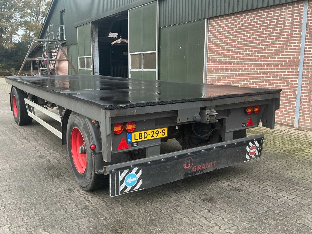 1995 PACTON TRAILER / AGRICULTURAL CAR. - عربة مقطورة: صورة 3 1995 PACTON TRAILER / AGRICULTURAL CAR. - عربة مقطورة: صورة 3