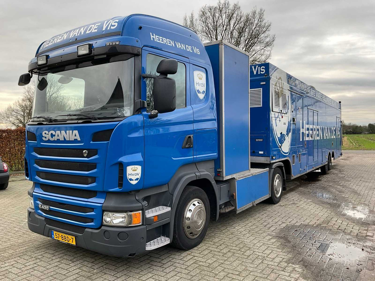 1997 RUYSSCHAERT SR16TP SALE SEMI-TRAILER WITH 2012 SCANIA TRACTOR - نصف مقطورة: صورة 1 1997 RUYSSCHAERT SR16TP SALE SEMI-TRAILER WITH 2012 SCANIA TRACTOR - نصف مقطورة: صورة 1