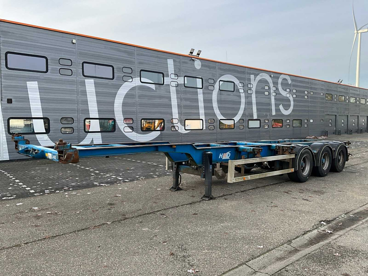 2001 HRD NT CON CONTAINER CHASSIS LJZ-09-X - نصف مقطورة: صورة 1 2001 HRD NT CON CONTAINER CHASSIS LJZ-09-X - نصف مقطورة: صورة 1