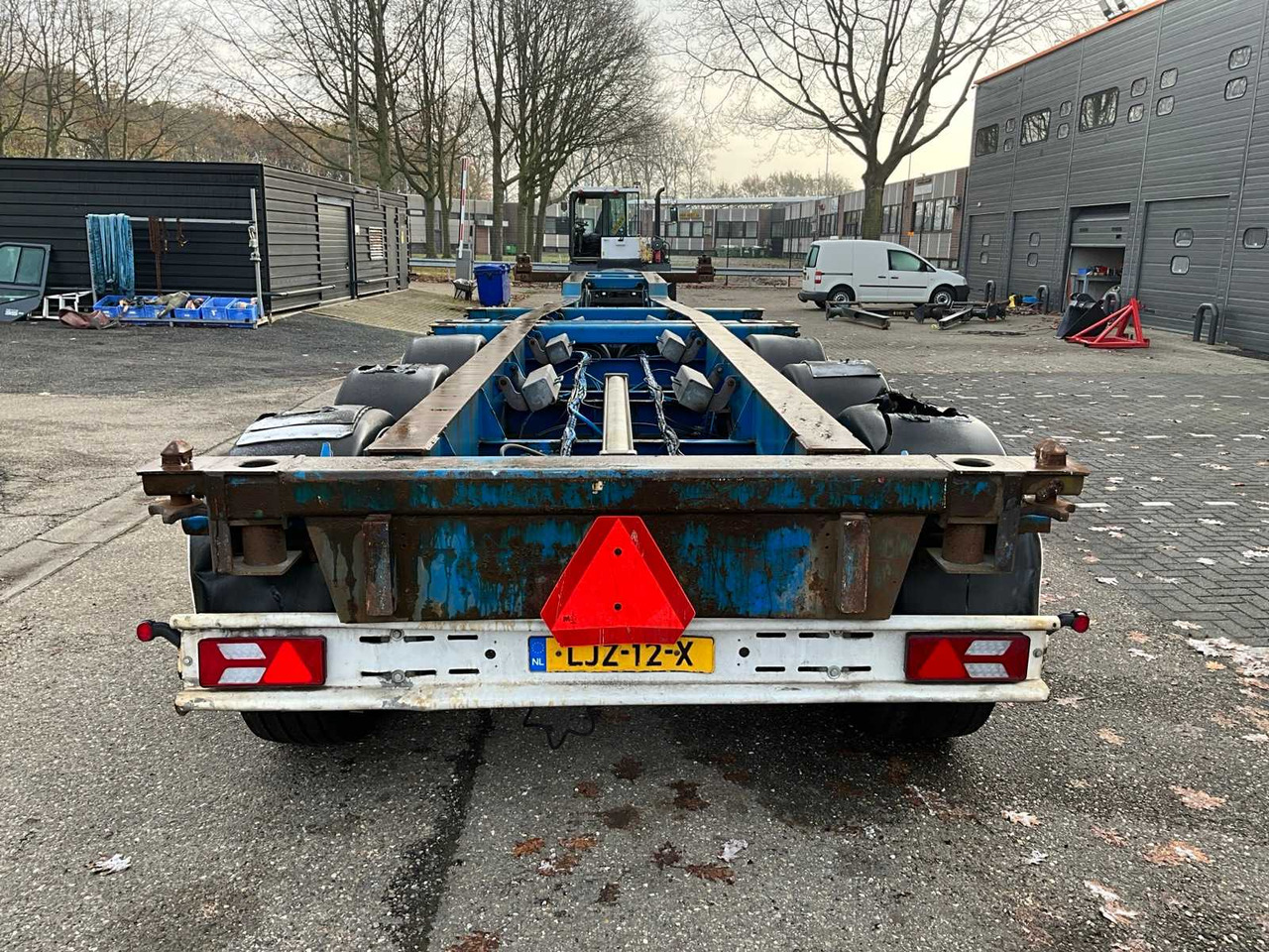 2001 HRD NT CON CONTAINER CHASSIS LJZ-12-X - نصف مقطورة: صورة 4 2001 HRD NT CON CONTAINER CHASSIS LJZ-12-X - نصف مقطورة: صورة 4