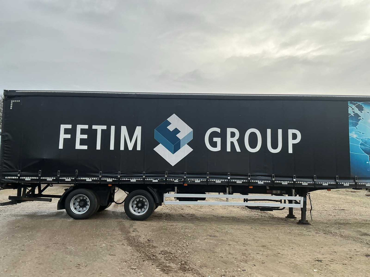 2001 PACTON T2-001 TAUTLINER SEMI-TRAILER - نصف مقطورة: صورة 4 2001 PACTON T2-001 TAUTLINER SEMI-TRAILER - نصف مقطورة: صورة 4