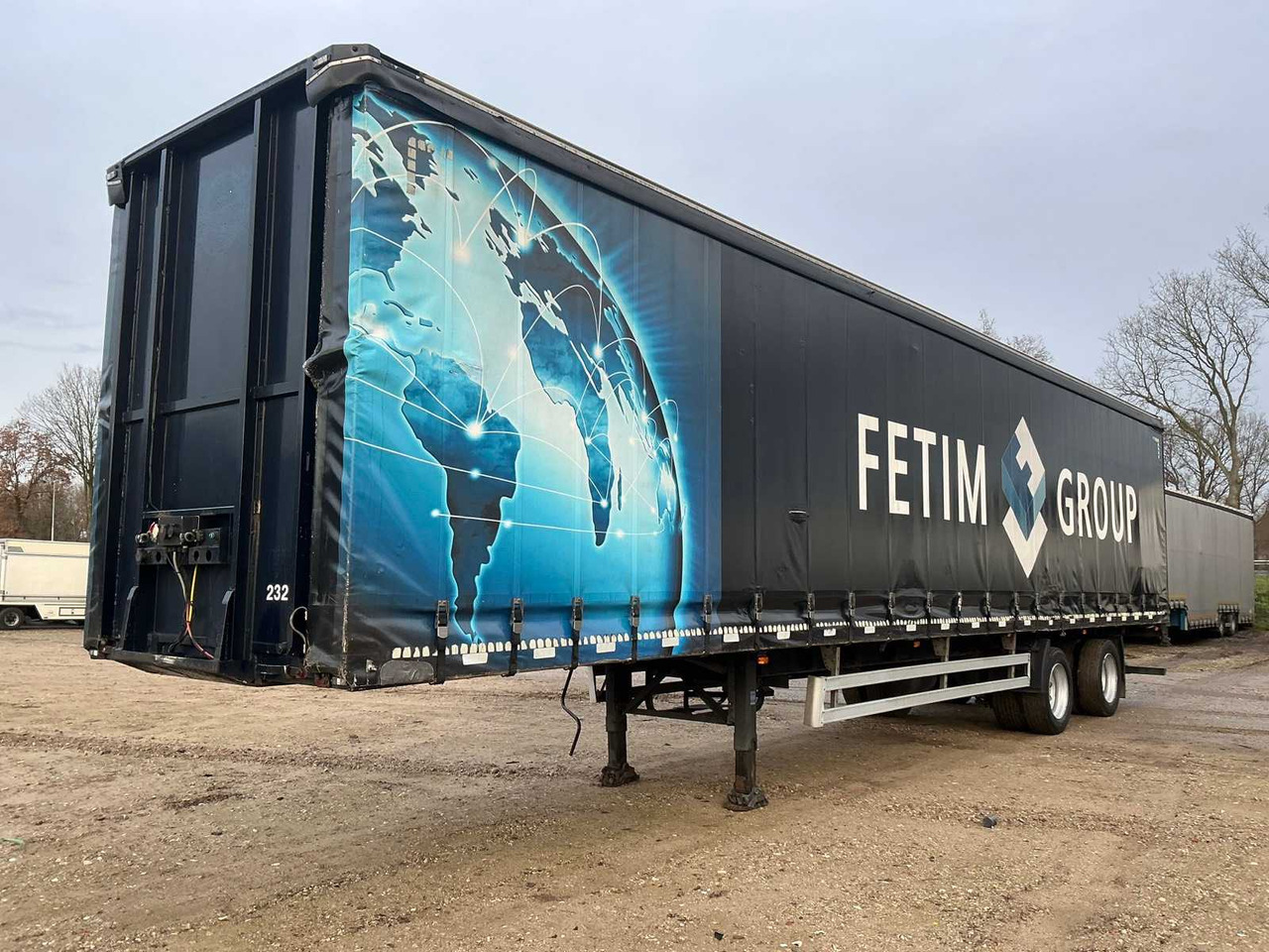 2001 PACTON T2-001 TAUTLINER SEMI-TRAILER - نصف مقطورة: صورة 1 2001 PACTON T2-001 TAUTLINER SEMI-TRAILER - نصف مقطورة: صورة 1